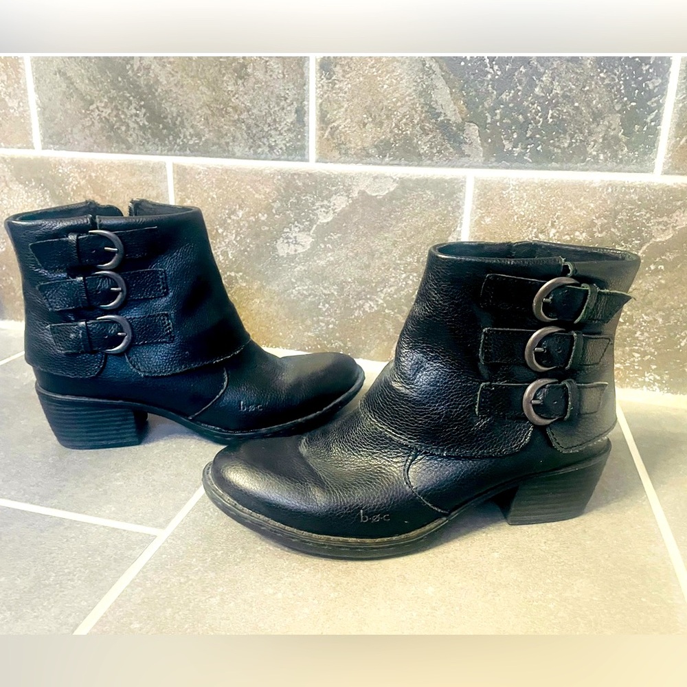 BOC Moto Boots. Black. size 8.5